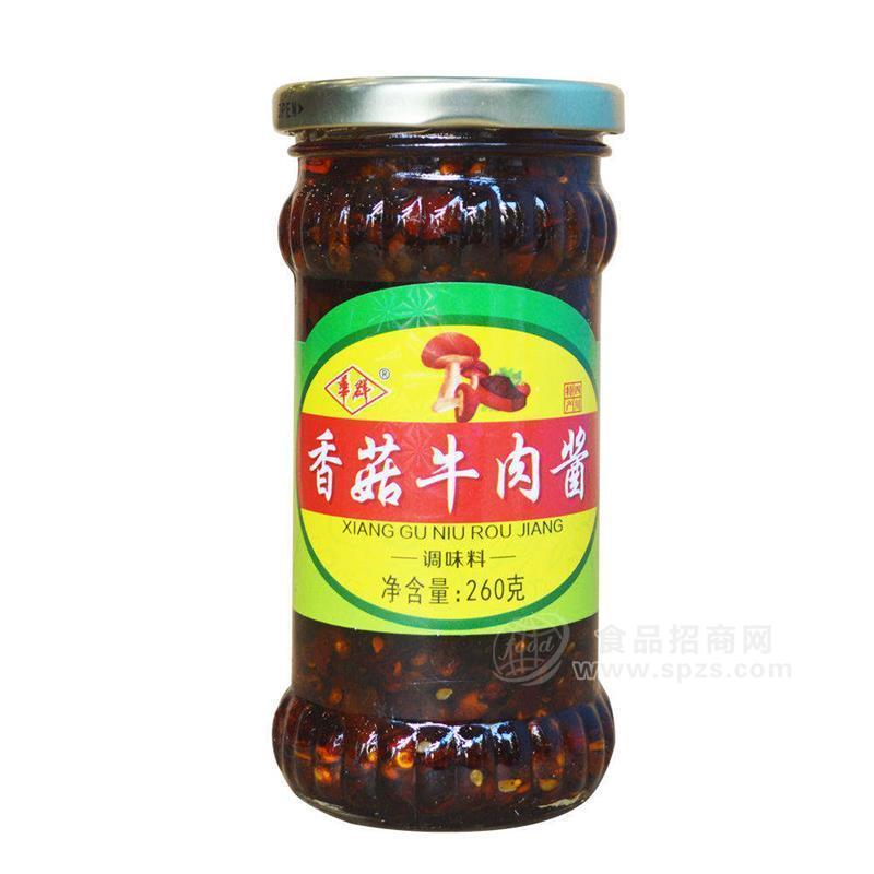 ·华群香菇牛肉酱调味料260g 