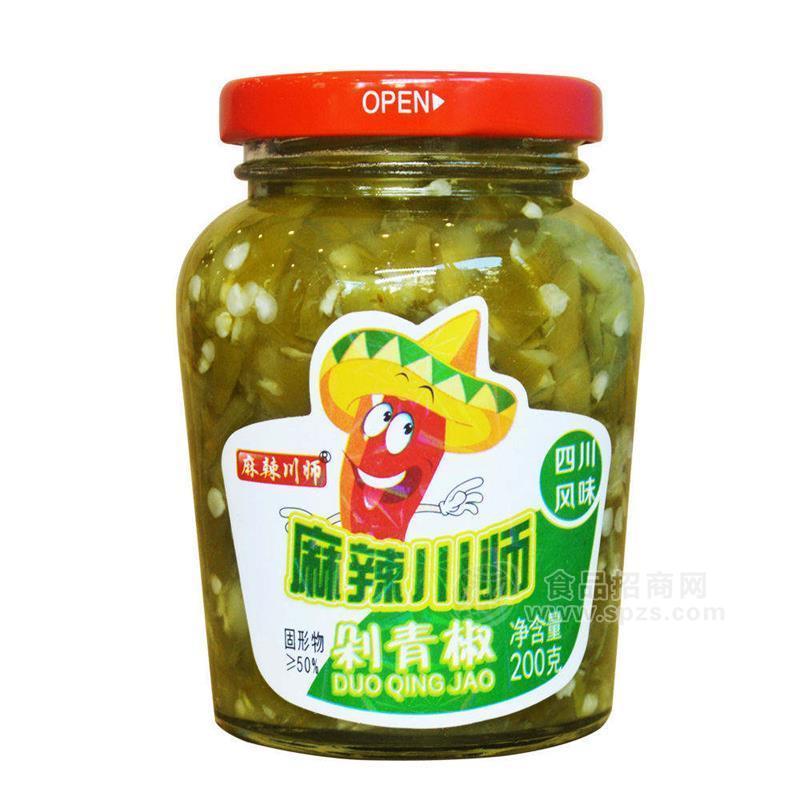 ·麻辣川师四川风味剁青椒200g 