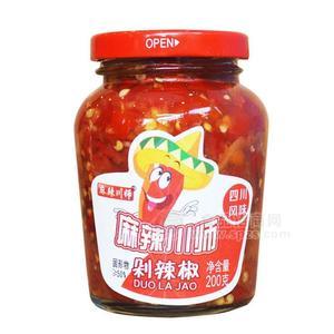 麻辣川师四川风味剁辣椒200g