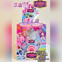 沃迪动漫小马菲莉魔法书压片糖糖玩招商2g