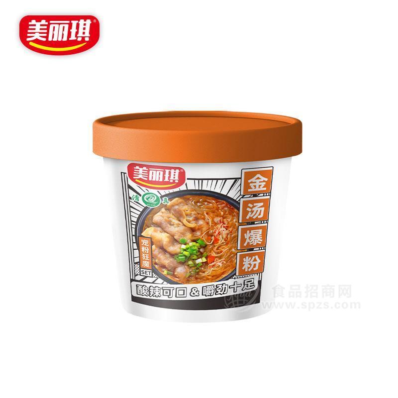 美丽琪纯红薯粉金汤爆粉酸辣粉方便粉丝方便食品全国招商