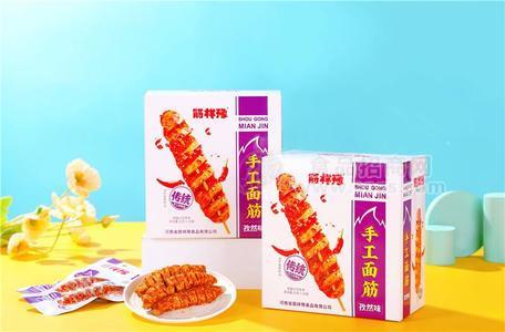 筋祥豫孜然口味手工面筋面制品傳統(tǒng)美食