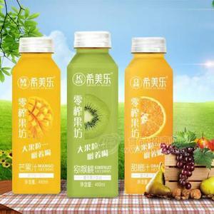 希美乐芒果汁猕猴桃汁复合果汁饮料系列480ml