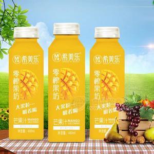 希美樂(lè)芒果汁復(fù)合果汁飲料480ml