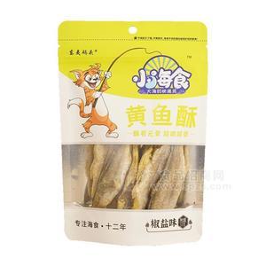 東夷碼頭小海食椒鹽味黃魚(yú)酥休閑食品招商