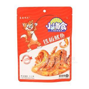 東夷碼頭小海食香辣味鐵板魷魚(yú)休閑食品80g