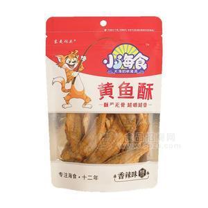 東夷碼頭小海食香辣味黃魚酥休閑食品招商