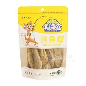 東夷碼頭小海食原味黃魚酥休閑食品
