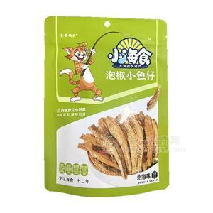 東夷碼頭小海食泡椒味小魚(yú)仔休閑食品80g