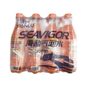 咸露海盐气泡水菠萝味塑包