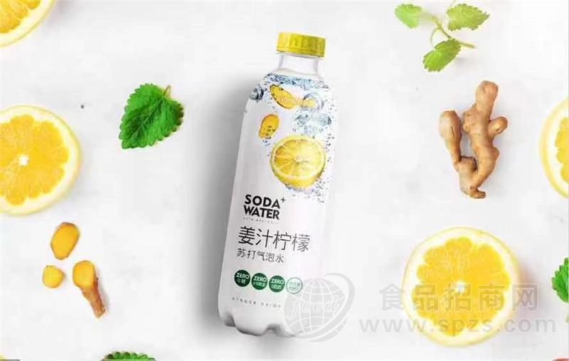咸露姜汁柠檬苏打气泡水