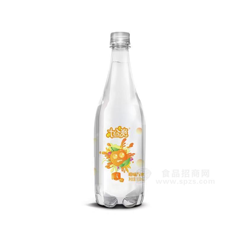 十分爽橙味汽水550ml