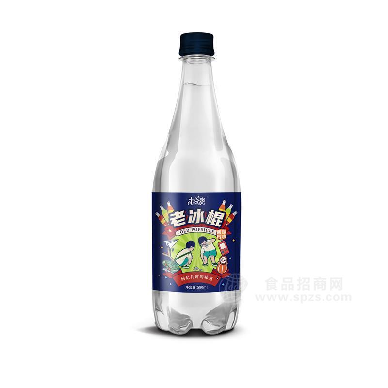 十分爽老冰棍果味汽水580ml