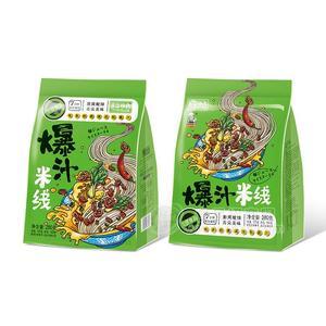 舌尖快線爆汁米線袋裝方便食品280g