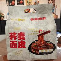 盘吧荞麦面皮酸辣味非油炸实惠酸辣4连包