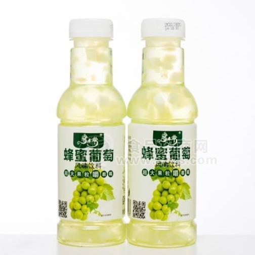 ·常小常 蜂蜜葡萄风味饮料430ml 