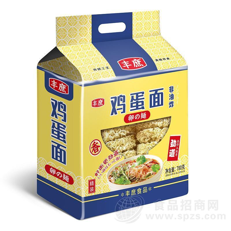 丰庶鸡蛋面方便面方便食品780g