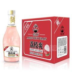 果以鲜大果粒荔枝爽荔枝汁饮料箱装1lx8瓶