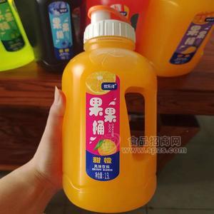 優(yōu)樂洋果果桶甜橙風(fēng)味飲料招商1.5L