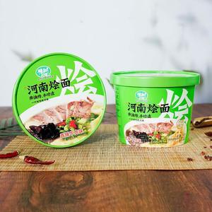 豫樹香辣牛肉味河南燴面方便面方便食品162g