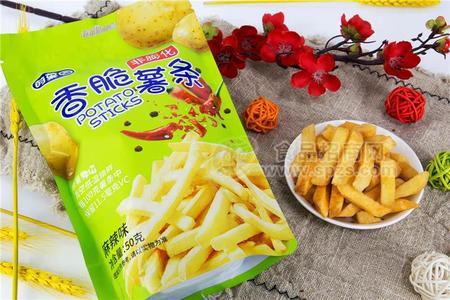 莳菓园香脆薯片非膨化食品果蔬脆片学生零食零食招商麻辣味薯片50g