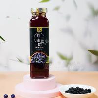 龍江藍野生藍莓果汁飲料瓶裝飲料420ml