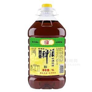 柴府源味葱姜料酒味调味酒5L