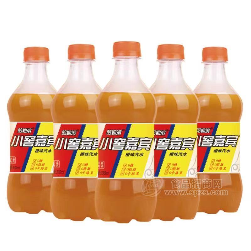 哈勒滨小窑嘉宾橙味汽水330ml