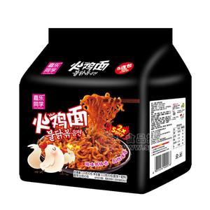 嘉樂同學火雞面拌面方便食品袋裝招商116g×5包