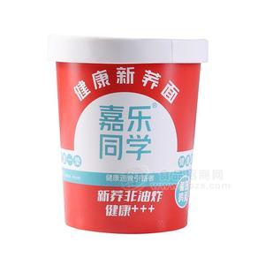 嘉樂(lè)同學(xué)番茄雞蛋味健康新蕎面方便食品桶裝招商