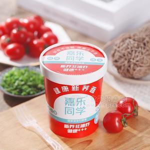 嘉乐同学番茄鸡蛋味新荞非油炸方便食品桶装招商