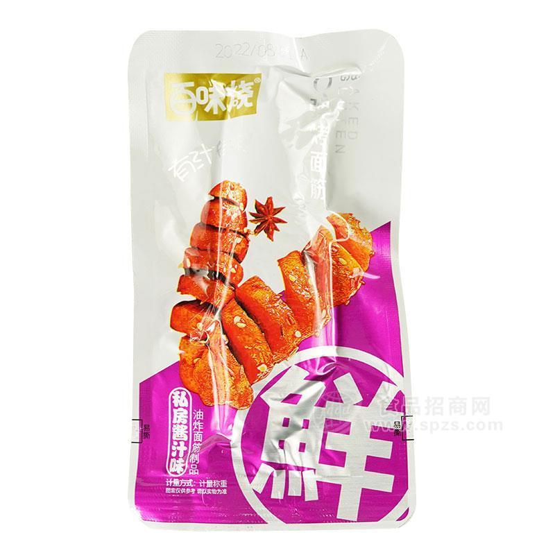 ·百味烧私房酱汁味油炸面筋制招商百味烧面筋 