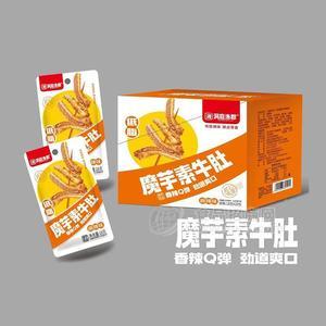 洞庭漁郡麻辣味魔芋素牛肚休閑食品18g