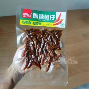 凌妹香辣魚仔休閑食品60g