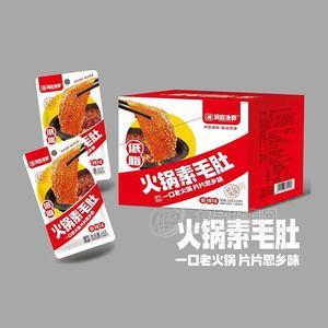 洞庭渔郡香辣味火锅素毛肚休闲食品18g