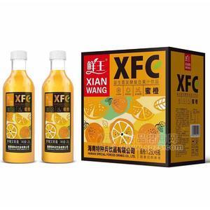 鲜王蜜橙益生菌发酵复合果汁饮料1.25lx6瓶