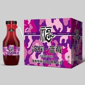 名福冷榨蓝莓果汁饮料1.5lx6瓶