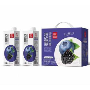 鮮王藍(lán)莓桑葚復(fù)合果汁飲品1lx6瓶