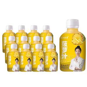 長(zhǎng)江北岸菠蘿汁風(fēng)味飲料350ml