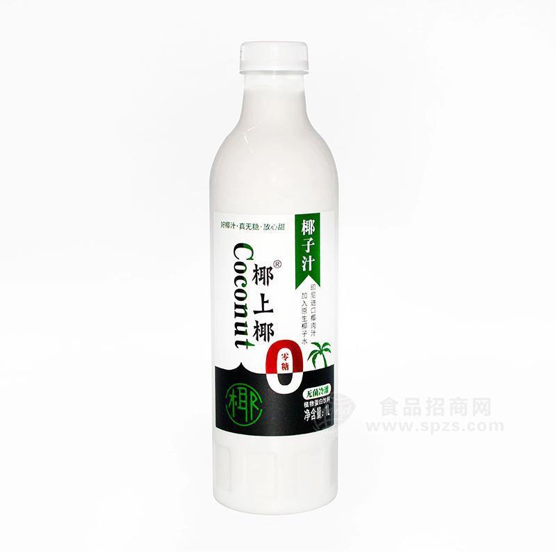 椰上椰 植物蛋白椰子汁1L招商