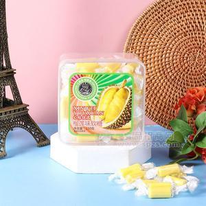 心味榴莲味软糖零食糖果150g榴莲软糖