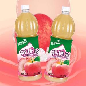 鮮桃多新品上市桃味飲品1.25l