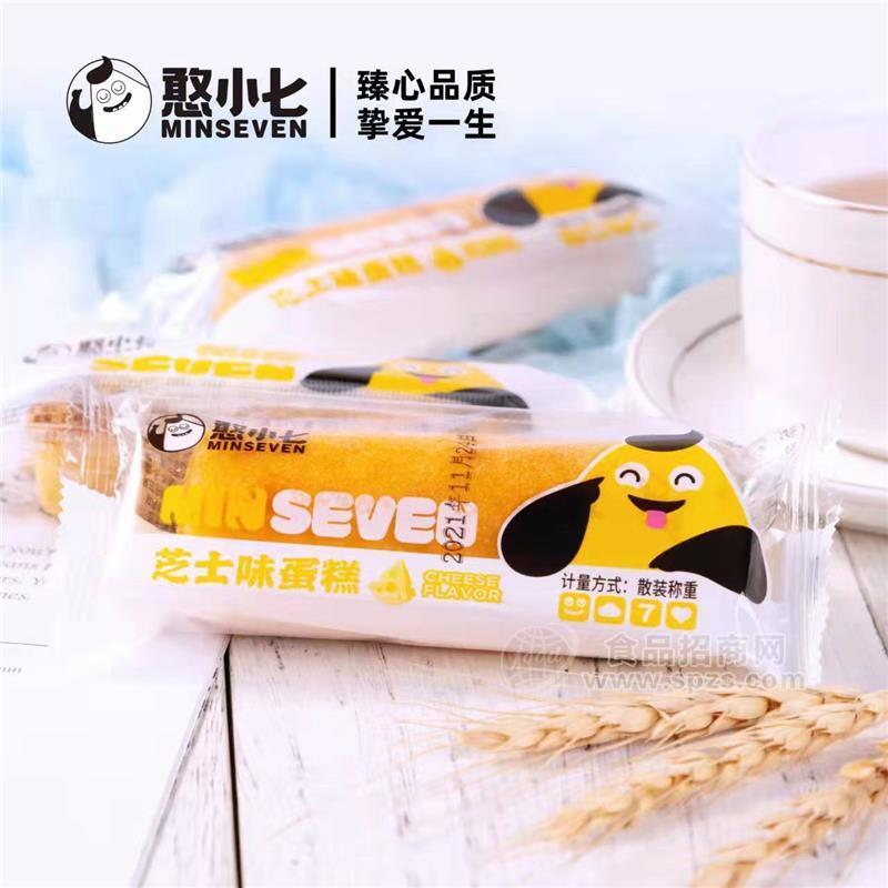 憨小七芝士味蛋糕散称面包蛋糕