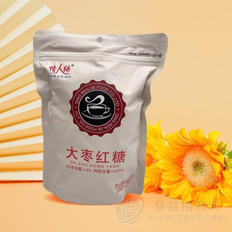 情人结大枣红糖200gx10袋