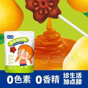 滕小果梨膏棒棒糖袋装糖果80g