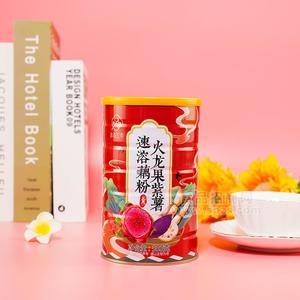 鵲尚蘭亭火龍果紫薯速溶藕粉羹沖調(diào)食品招商500g