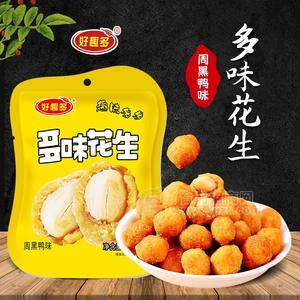 好趣多黑鴨味多味花生休閑食品125g