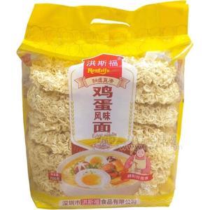 面饼生产厂家 洪斯福鸡蛋风味面鸡蛋面700g
