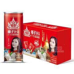 椰泰生榨椰子汁植物蛋白饮料送礼佳品245mlx16罐