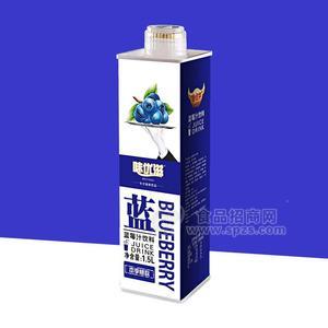 味优滋蓝莓汁饮料果汁饮料1.5L